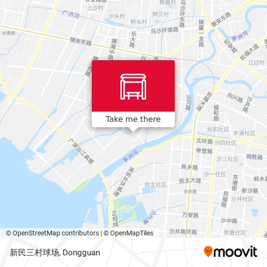 新民三村球场 map