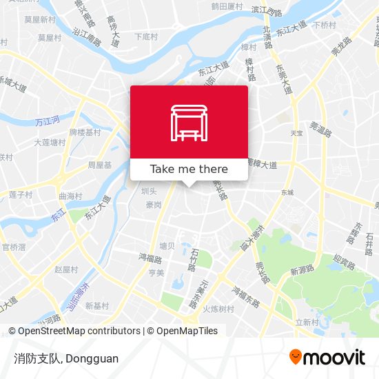 消防支队 map