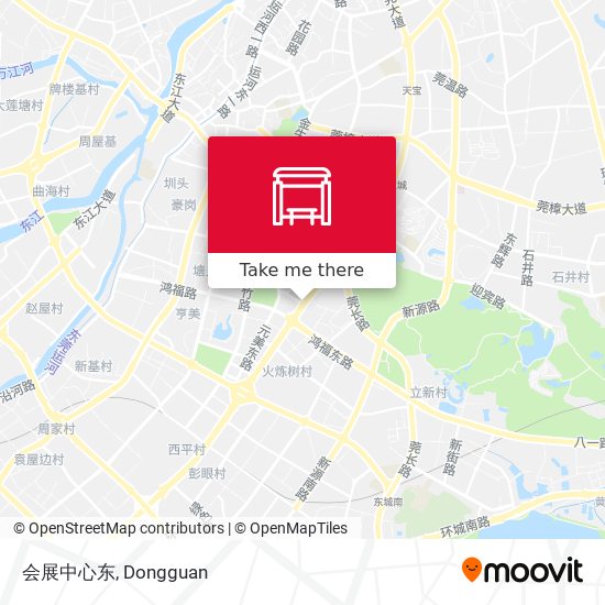 会展中心东 map