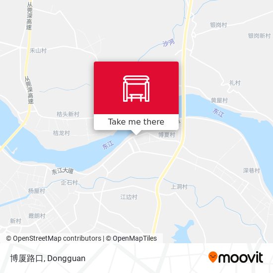 博厦路口 map