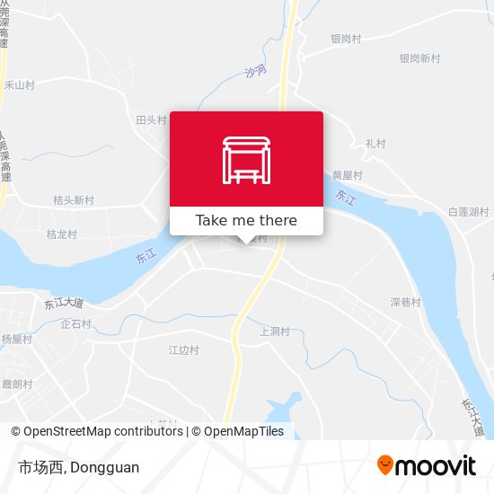市场西 map