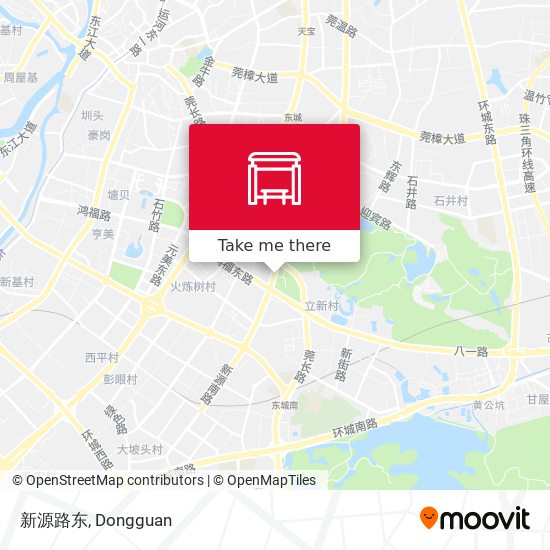 新源路东 map
