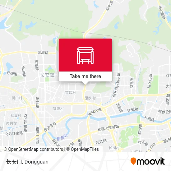长安门 map