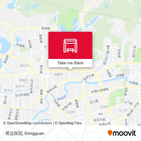 霄边医院 map