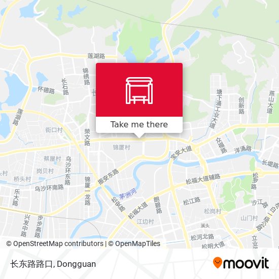 长东路路口 map