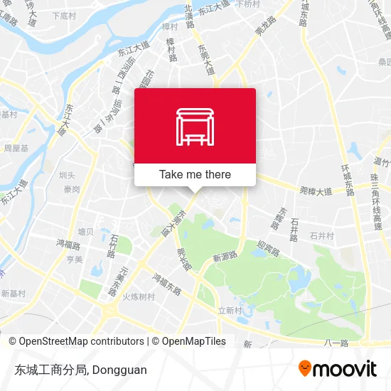 东城工商分局 map