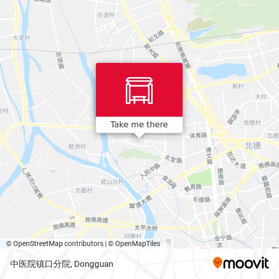 中医院镇口分院 map