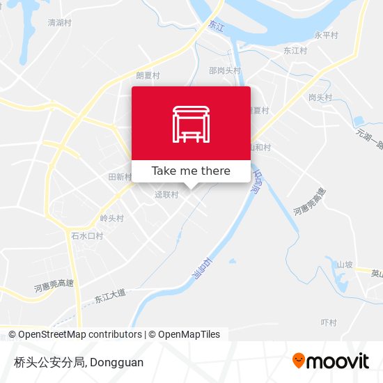 桥头公安分局 map