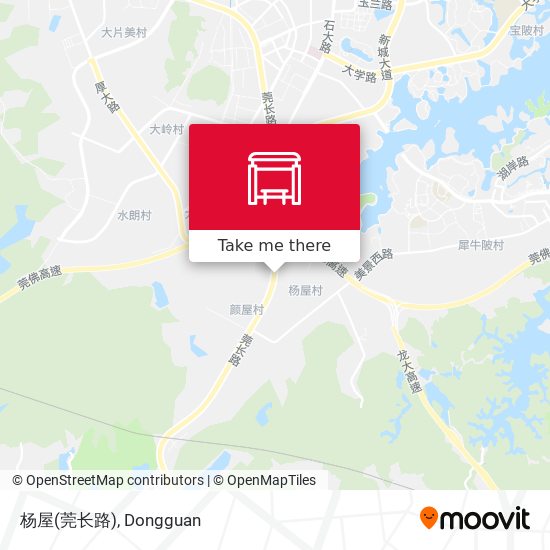 杨屋(莞长路) map