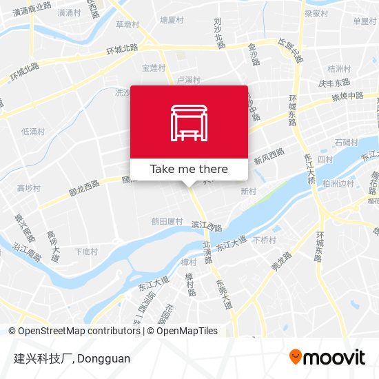 建兴科技厂 map