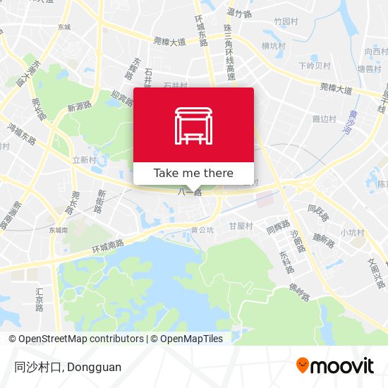 同沙村口 map