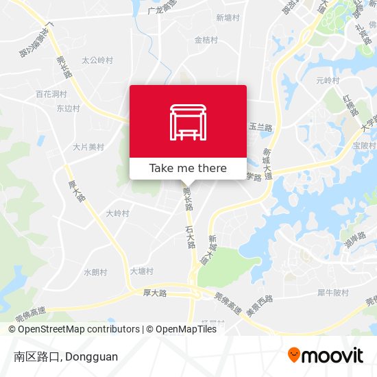 南区路口 map