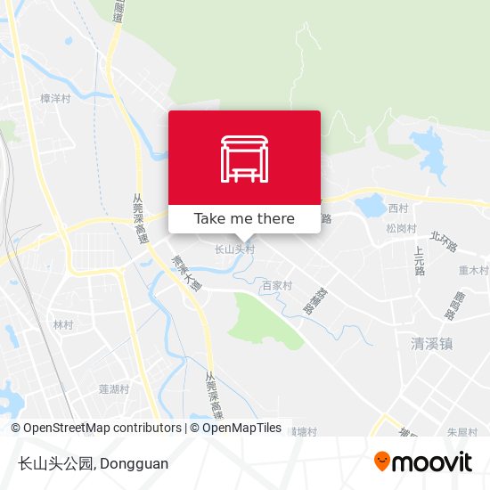 长山头公园 map