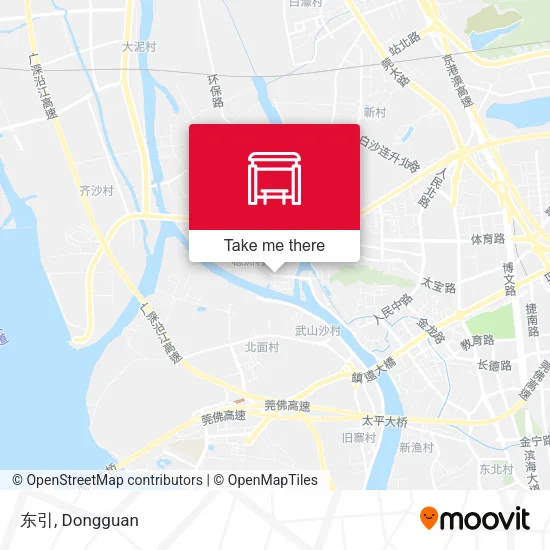 东引 map