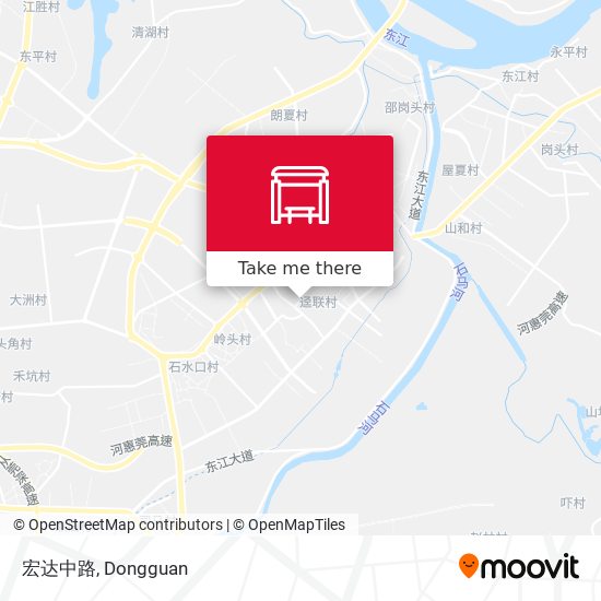 宏达中路 map