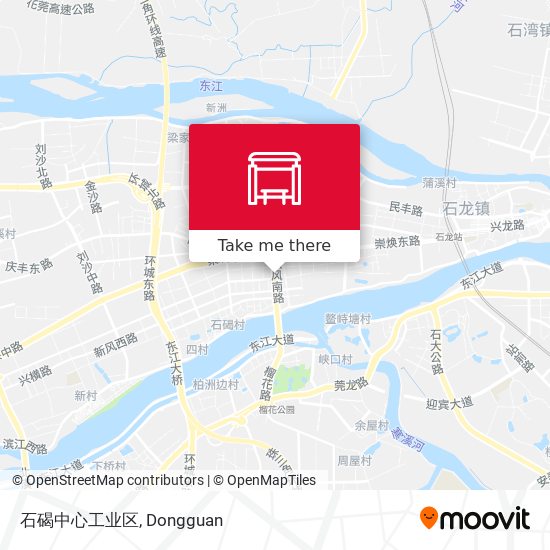 石碣中心工业区 map