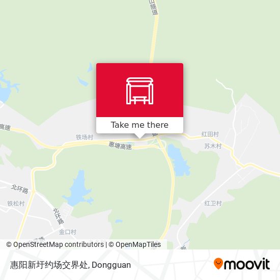 惠阳新圩约场交界处 map