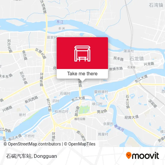 石碣汽车站 map