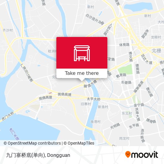 九门寨桥底(单向) map
