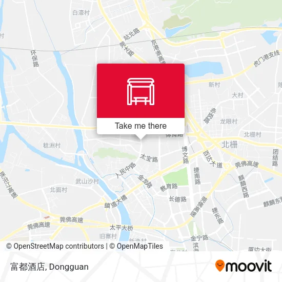富都酒店 map