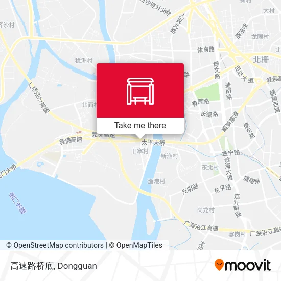 高速路桥底 map