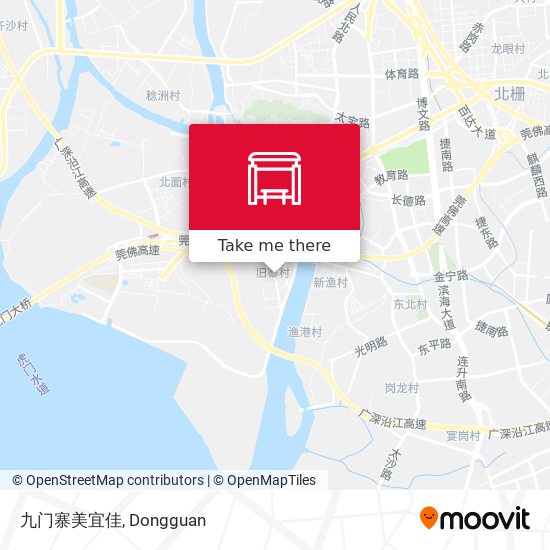 九门寨美宜佳 map