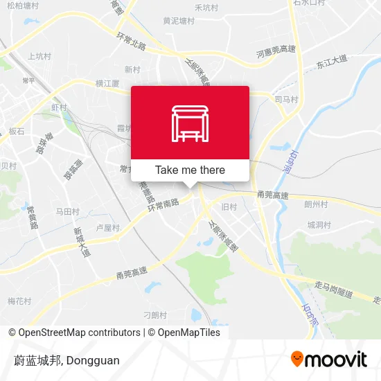 蔚蓝城邦 map