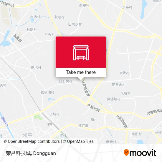荣昌科技城 map