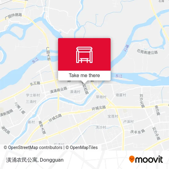 潢涌农民公寓 map