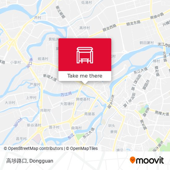 高埗路口 map