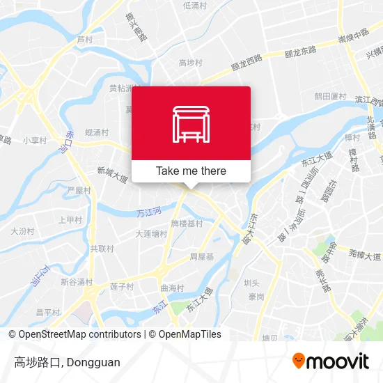 高埗路口 map