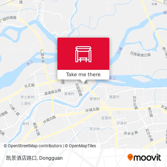 凯景酒店路口 map