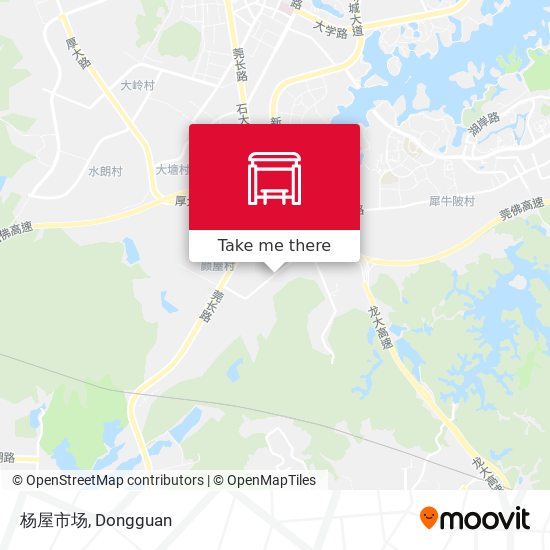 杨屋市场 map
