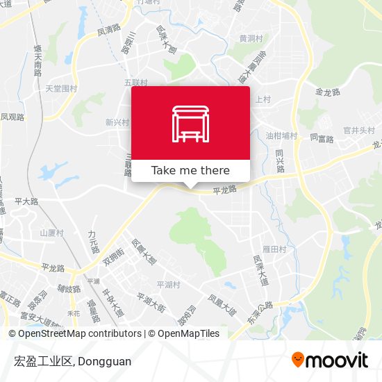 宏盈工业区 map
