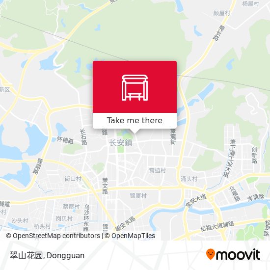 翠山花园 map
