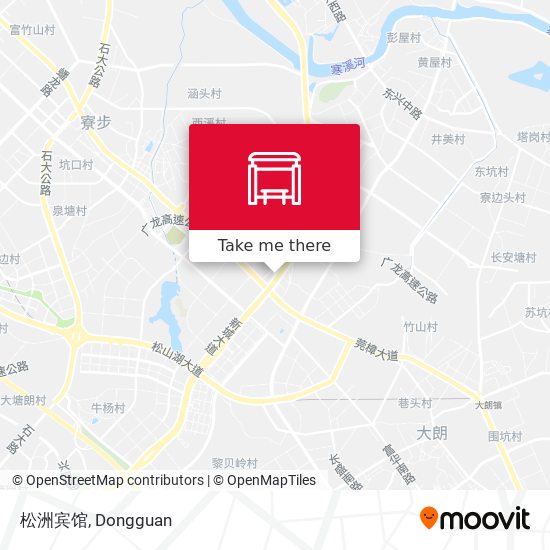 松洲宾馆 map