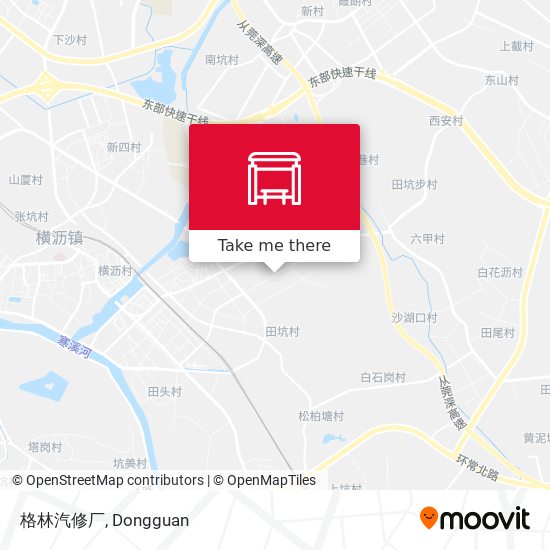 格林汽修厂 map