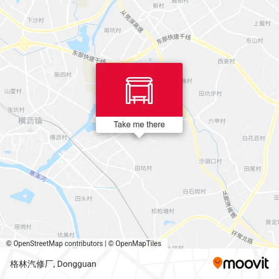格林汽修厂 map