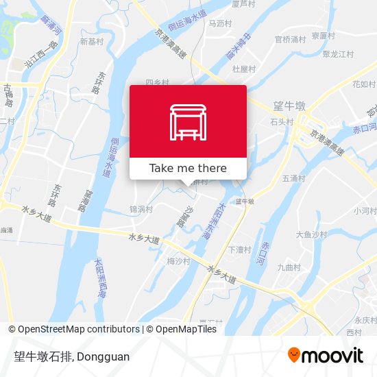 望牛墩石排 map