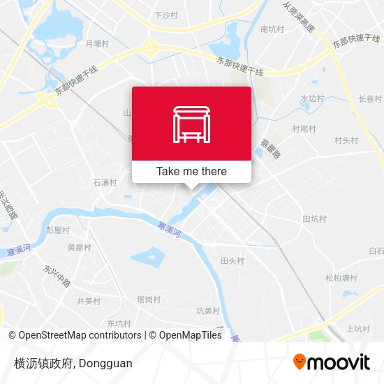 横沥镇政府 map