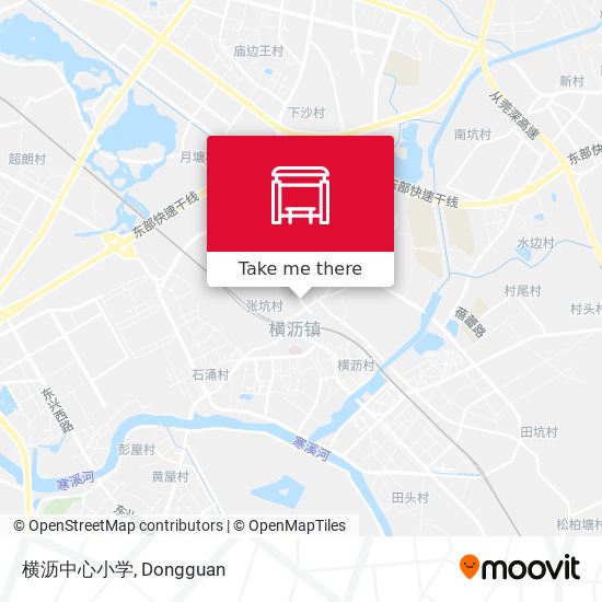 横沥中心小学 map