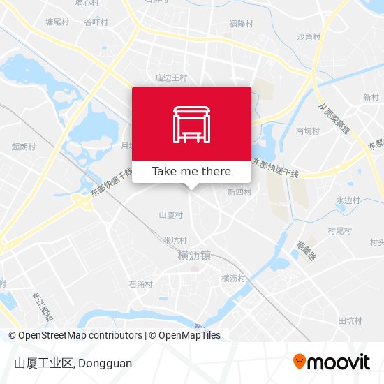 山厦工业区 map