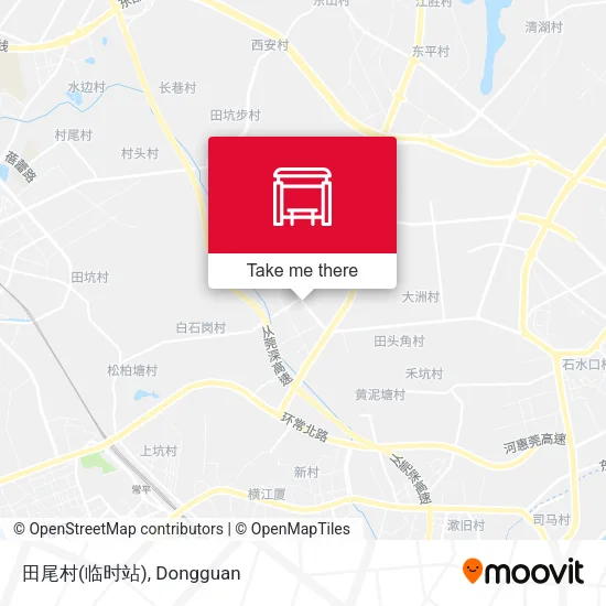 田尾村(临时站) map