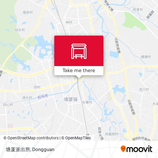 塘厦派出所 map