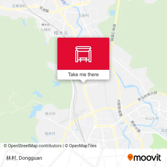 林村 map