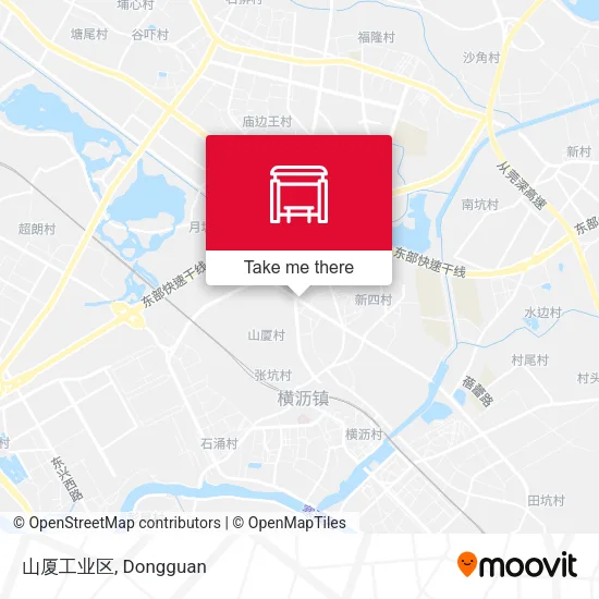 山厦工业区 map