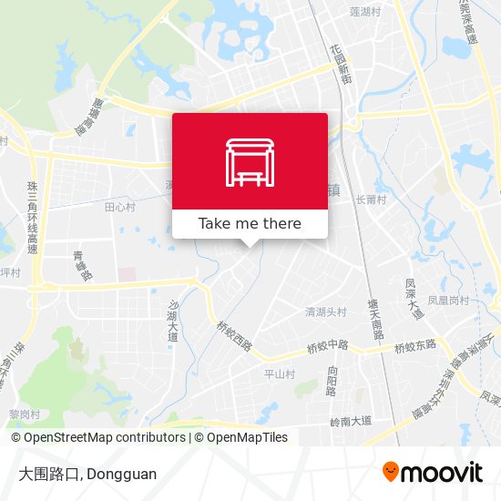 大围路口 map