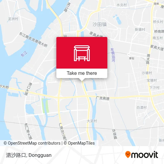 泗沙路口 map
