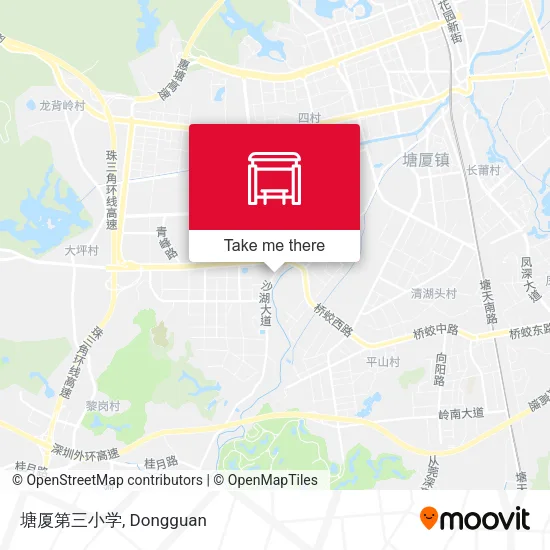 塘厦第三小学 map