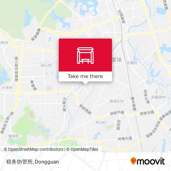 税务协管所 map